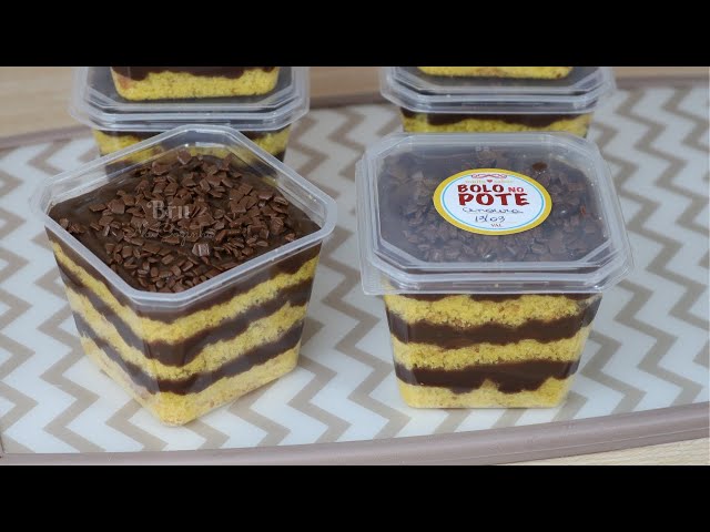 Bolo de Cenoura de Pote: Ideia Simples Para Vender e Lucrar